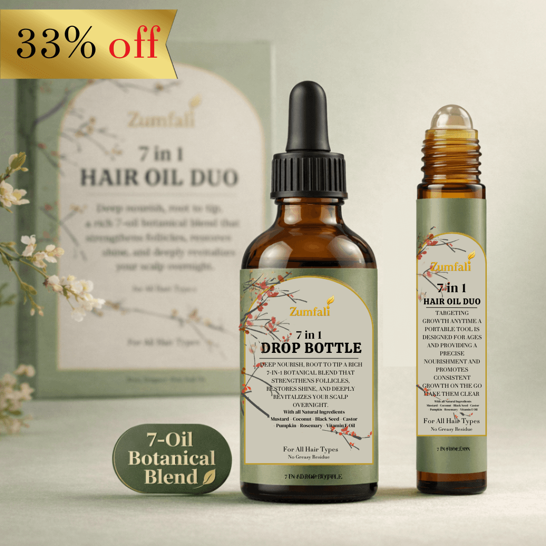 Zumfali 7-in-1 Hair Oil Duo Zumfali 7-in-1 Hair Oil Duo
